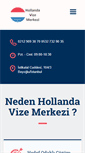 Mobile Screenshot of hollandavizemerkezi.com